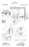 James E. Seeley patent for medical quack device, issued October 19, 1915, no. 1,157,592