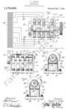 James E. Seeley patent title CONTROLLER, issued March 7, 1916, patent no. 1,174,293