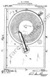 Pathe Patent To Illuminated Westminster Cone Speaker July 2, 1918, Number 1,271,527