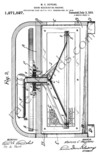 Illuminated Pathe Radio Cone Loudspeaker Patent