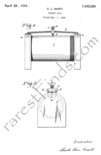 Martian Big 4 Crystal Set Patent issued to Charles Louis Marti on December 1, 1922, with number 1,492,080