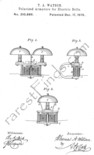 T. A. Watson Polarized Armature for Electric Bells patented December 17, 1878 number 210,886