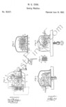 Running Stitch Sewing Machine Patent June 16, 1863, no 38927