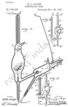 Roentgen ray tube invented by Henry Lyman, assignor to Queen & Company of Philadelphia