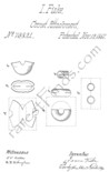 Antique, Isaac Fiske Cornet Patent of November 12, 1867, number 70,824.
