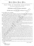 Antique, Isaac Fiske Cornet Patent of November 12, 1867, number 70,824.