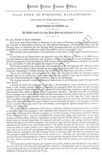 Antique, Isaac Fiske Cornet Patent of February 11, 1868, number 74,331.