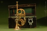 Antique Cornet in its original wooden case