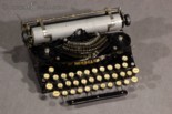Noiseless portable typewriter invented by Wellington Parker Kidder of Jamaica Plain, Massachusetts
