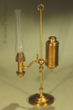 Antique Hinrichs student lamp