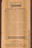 KEY to the AIR CAGE ANTENNA patented August 21, 1923