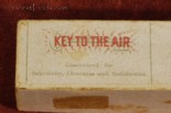 KEY to the AIR CAGE ANTENNA patented by Stephen F. Stafford, Medford Hillside, Massachusetts