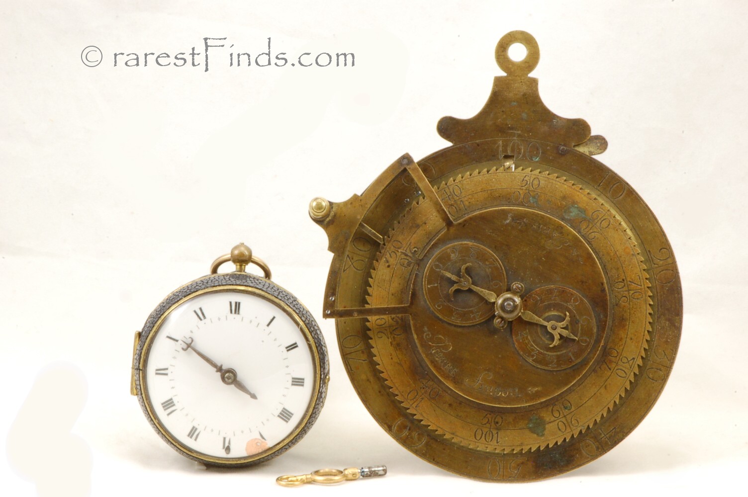 Pierre-Fardoil-Calculator-and-Pocket-Watch-c.1700