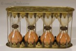 17th century quadruple antique hourglass