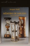 Book French author Jacques Attali, Memoire De Sabliers