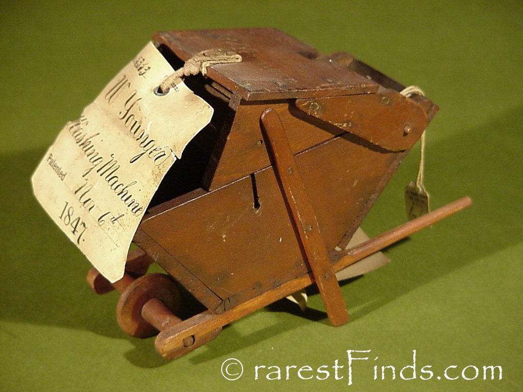 W-Younger-washing-machine-1847-patent-model