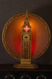 Pathe Illuminated Westminster Cathedral Cone Speaker Patented by M.C. Hopkins on July 2, 1918