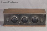 Pathe TRF Vacuum Tube Radio Front View