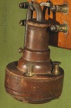 Early receiver and transmitter on Alexander Graham Bell First Telephone