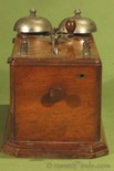 Bottom view of Charles Williams Jr Coffin Set Telephone