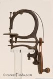 Antique James Harrison Sewing Machine patented on August 9, 1859, August 30, 1859.