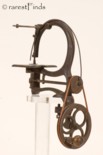 Antike Harrison Nähmaschine patentiert August 9, 1859, und August 30, 1859