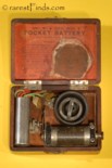 Pocket Battery No.1, Patent no. 221,291 issued to Luis Drescher on November 4, 1879