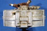 Bottom view of Hedstrom engine