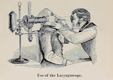 picture of Tobold laryncoscope model of 1862