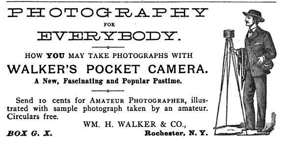Walker Pocket Camera advertisement